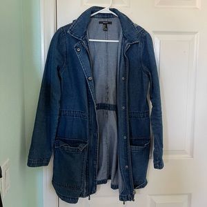 Denim Trench from F21